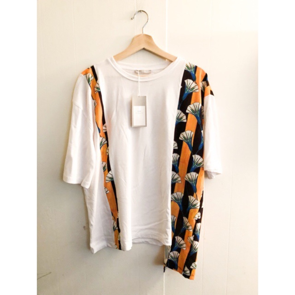 Zara Women's White Floral Top SzM - Picture 6 of 8